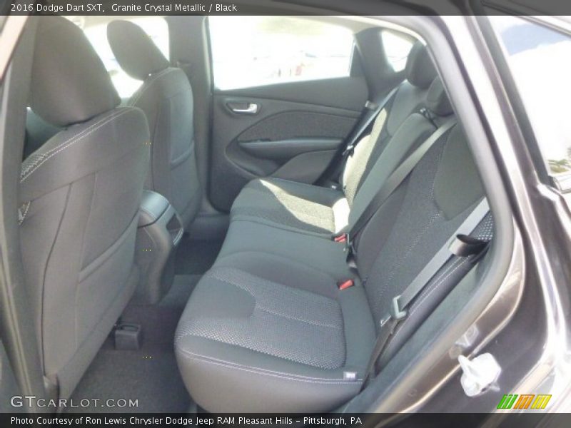 Granite Crystal Metallic / Black 2016 Dodge Dart SXT