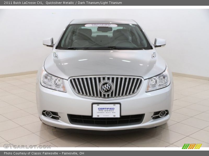 Quicksilver Metallic / Dark Titanium/Light Titanium 2011 Buick LaCrosse CXL