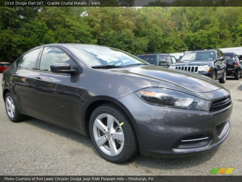 Front 3/4 View of 2016 Dart SXT