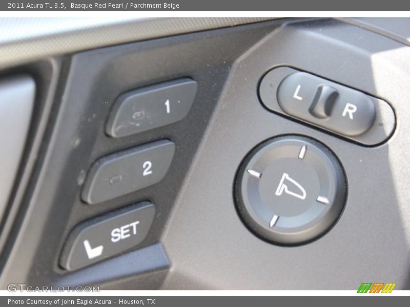 Basque Red Pearl / Parchment Beige 2011 Acura TL 3.5