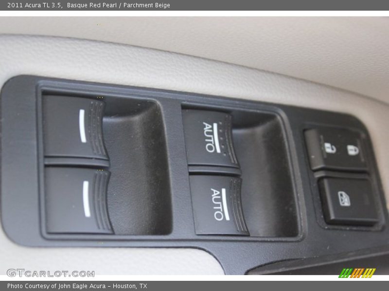 Basque Red Pearl / Parchment Beige 2011 Acura TL 3.5
