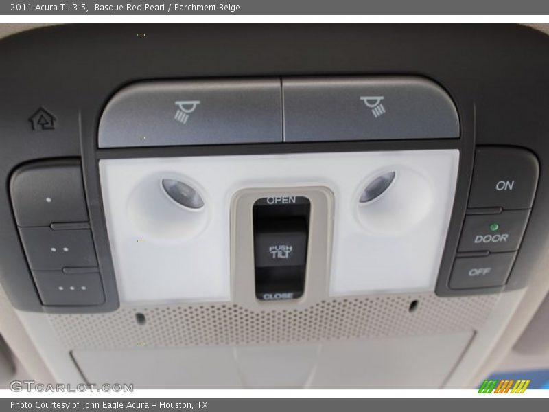 Basque Red Pearl / Parchment Beige 2011 Acura TL 3.5