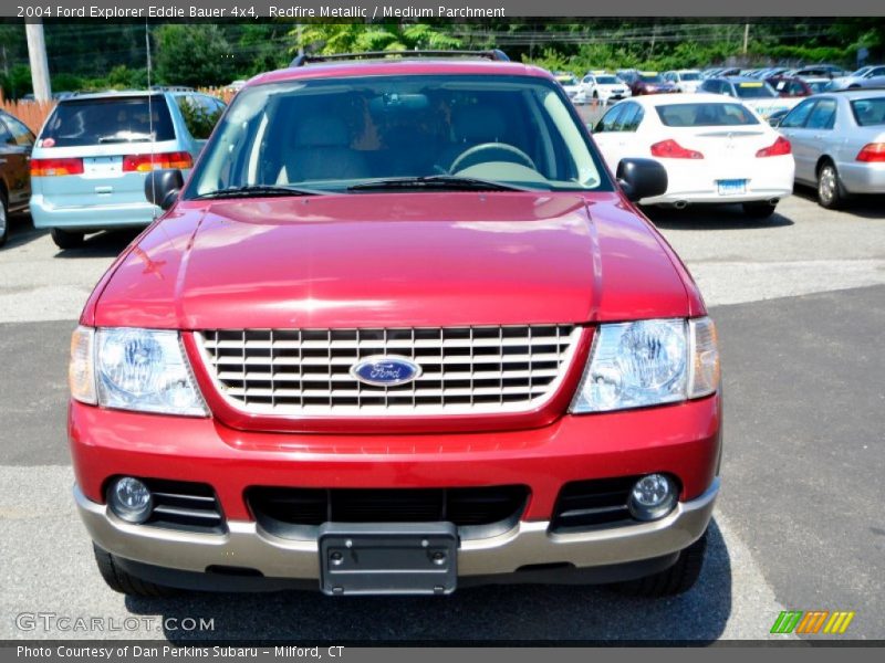 Redfire Metallic / Medium Parchment 2004 Ford Explorer Eddie Bauer 4x4