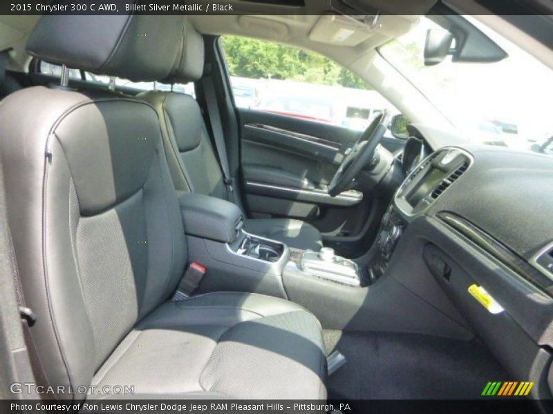 Billett Silver Metallic / Black 2015 Chrysler 300 C AWD