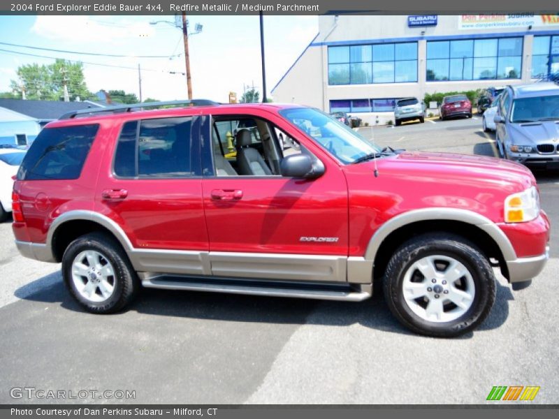 Redfire Metallic / Medium Parchment 2004 Ford Explorer Eddie Bauer 4x4