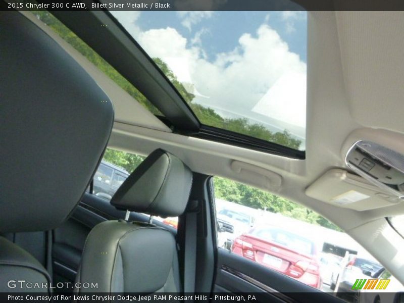 Billett Silver Metallic / Black 2015 Chrysler 300 C AWD