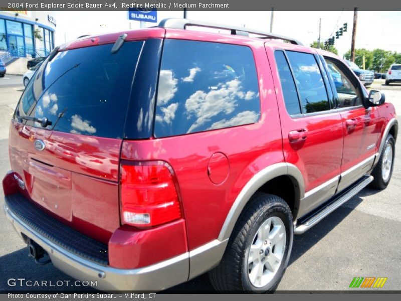 Redfire Metallic / Medium Parchment 2004 Ford Explorer Eddie Bauer 4x4