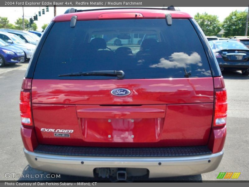 Redfire Metallic / Medium Parchment 2004 Ford Explorer Eddie Bauer 4x4