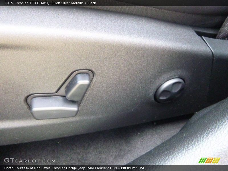 Billett Silver Metallic / Black 2015 Chrysler 300 C AWD