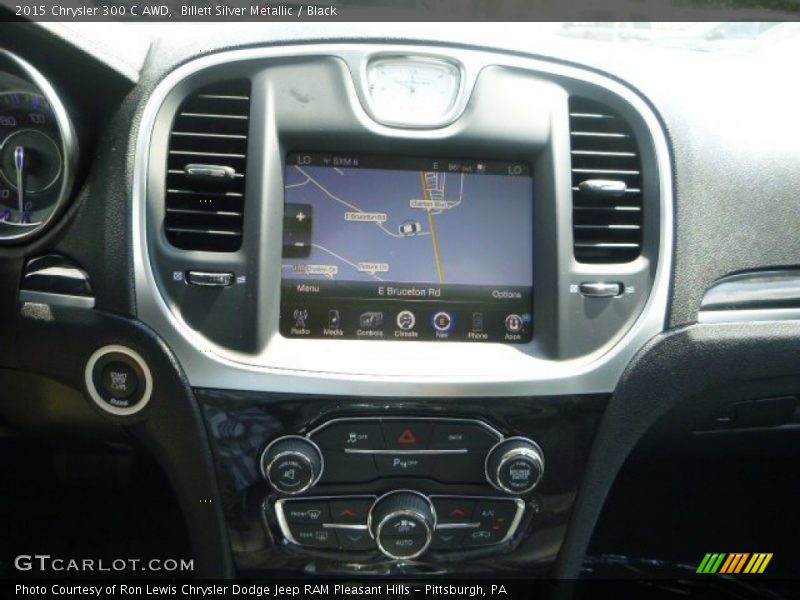 Billett Silver Metallic / Black 2015 Chrysler 300 C AWD