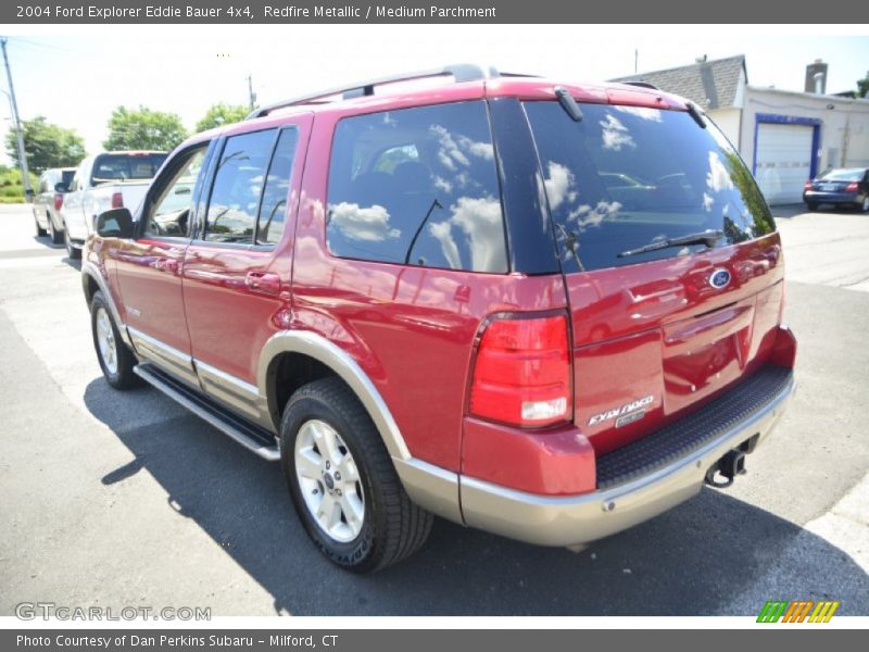 Redfire Metallic / Medium Parchment 2004 Ford Explorer Eddie Bauer 4x4