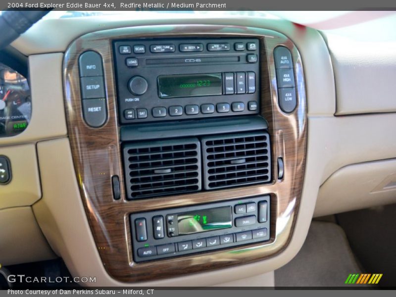 Redfire Metallic / Medium Parchment 2004 Ford Explorer Eddie Bauer 4x4