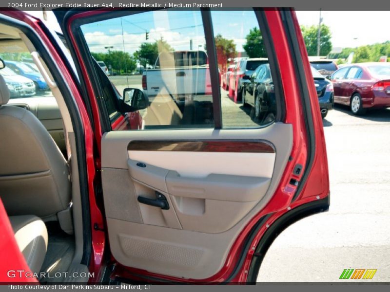 Redfire Metallic / Medium Parchment 2004 Ford Explorer Eddie Bauer 4x4