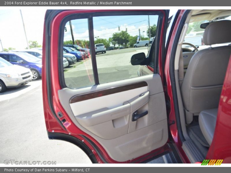 Redfire Metallic / Medium Parchment 2004 Ford Explorer Eddie Bauer 4x4
