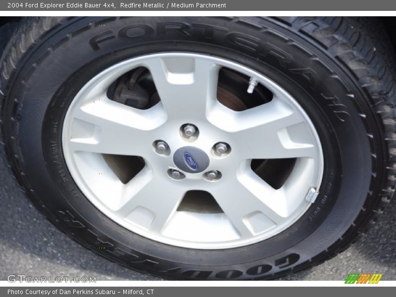 Redfire Metallic / Medium Parchment 2004 Ford Explorer Eddie Bauer 4x4