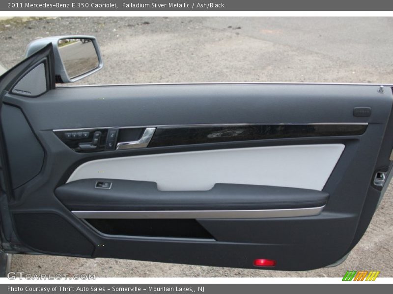Palladium Silver Metallic / Ash/Black 2011 Mercedes-Benz E 350 Cabriolet
