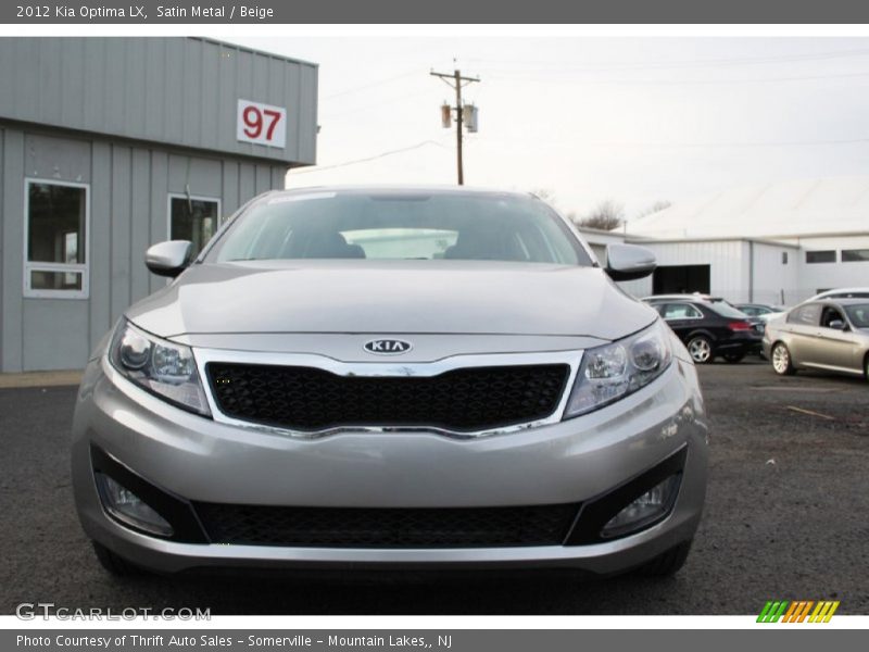 Satin Metal / Beige 2012 Kia Optima LX