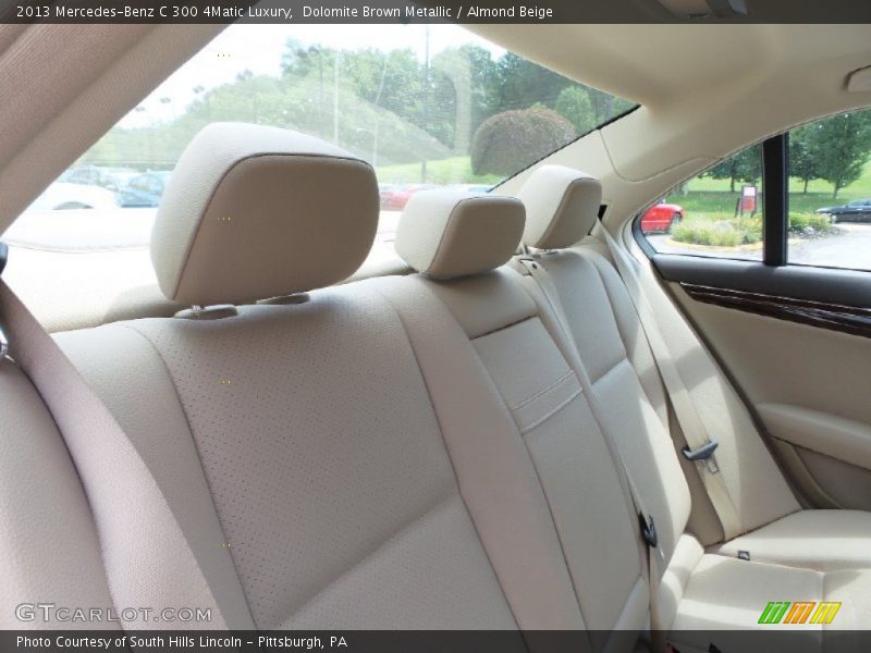 Dolomite Brown Metallic / Almond Beige 2013 Mercedes-Benz C 300 4Matic Luxury