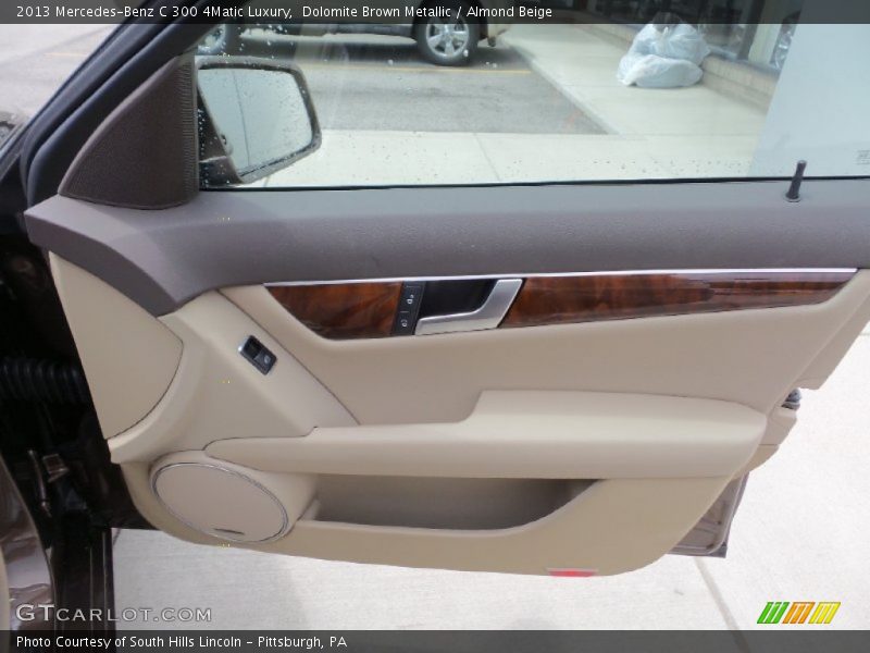 Dolomite Brown Metallic / Almond Beige 2013 Mercedes-Benz C 300 4Matic Luxury