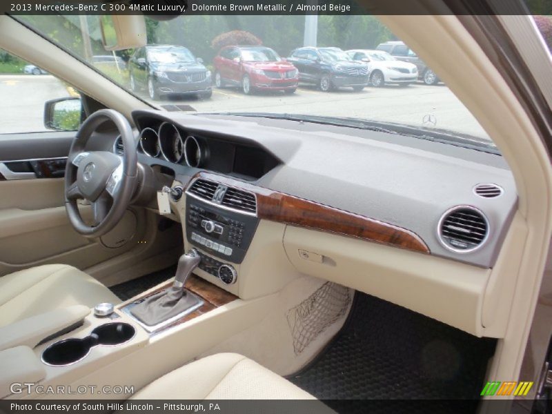 Dolomite Brown Metallic / Almond Beige 2013 Mercedes-Benz C 300 4Matic Luxury