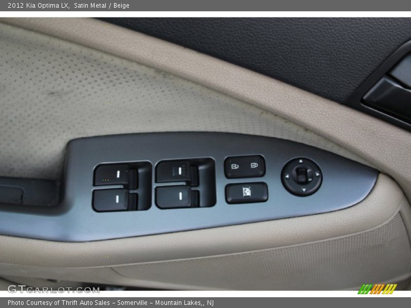 Satin Metal / Beige 2012 Kia Optima LX