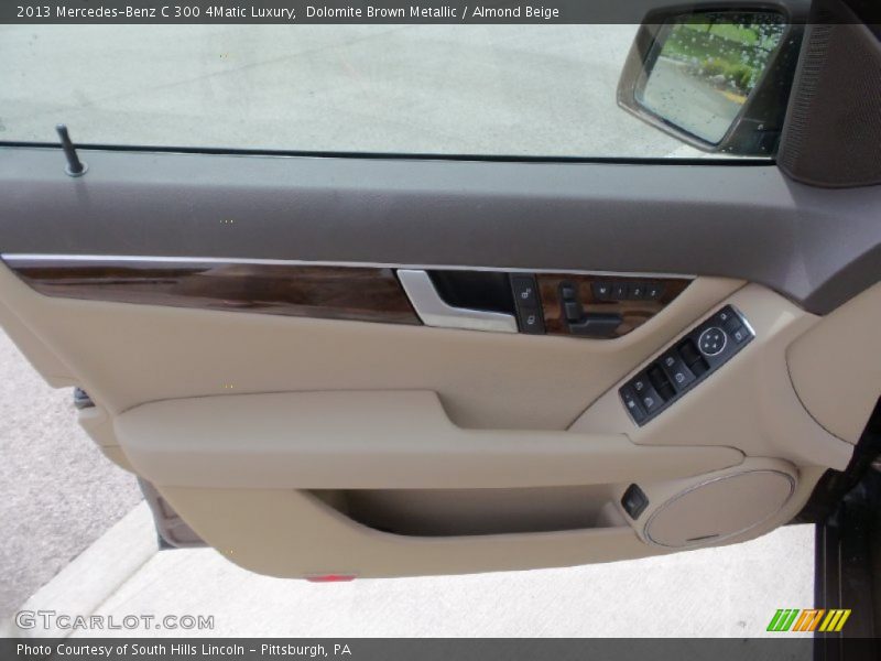 Dolomite Brown Metallic / Almond Beige 2013 Mercedes-Benz C 300 4Matic Luxury