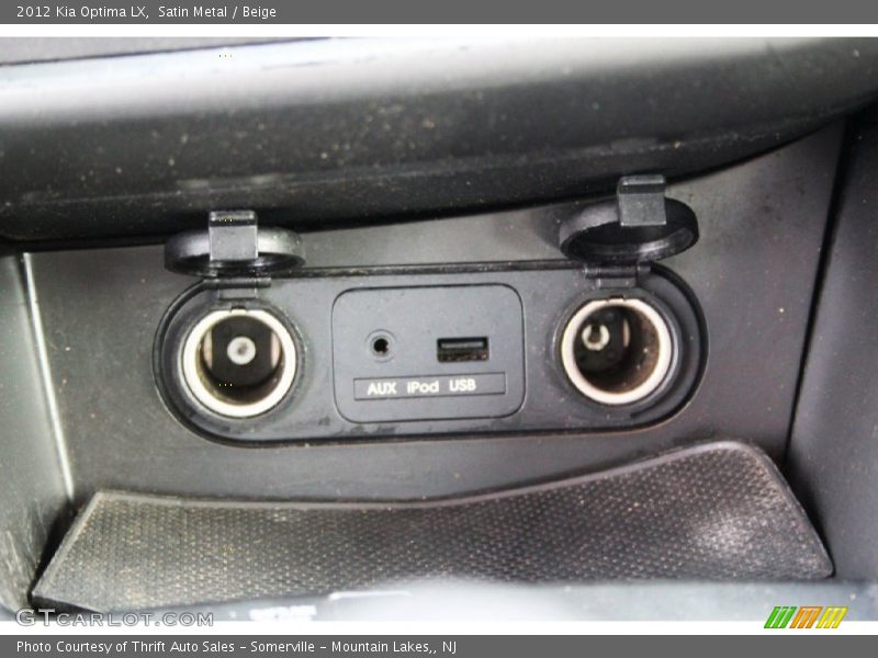 Satin Metal / Beige 2012 Kia Optima LX