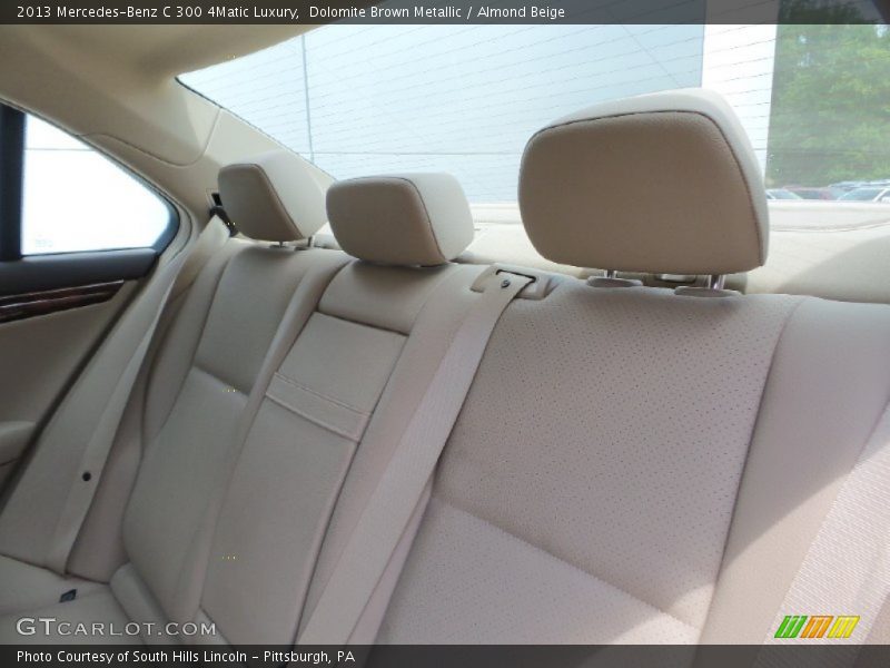 Dolomite Brown Metallic / Almond Beige 2013 Mercedes-Benz C 300 4Matic Luxury