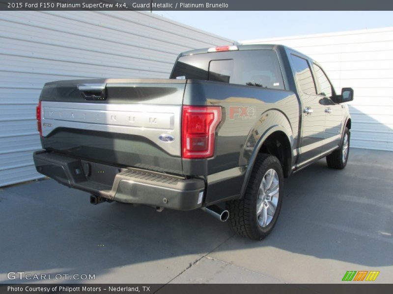 Guard Metallic / Platinum Brunello 2015 Ford F150 Platinum SuperCrew 4x4