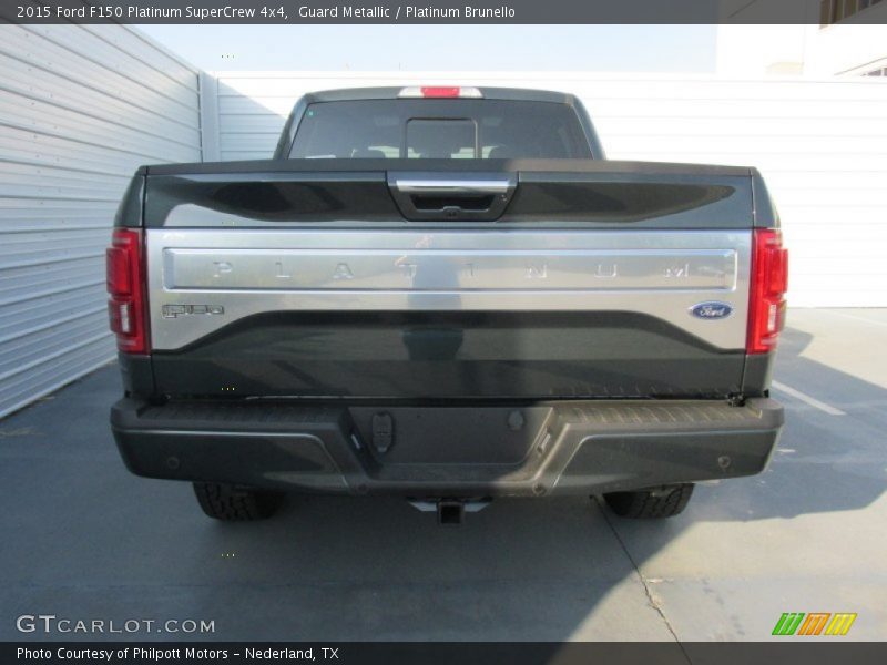 Guard Metallic / Platinum Brunello 2015 Ford F150 Platinum SuperCrew 4x4