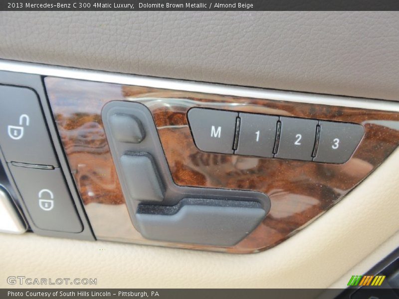 Dolomite Brown Metallic / Almond Beige 2013 Mercedes-Benz C 300 4Matic Luxury