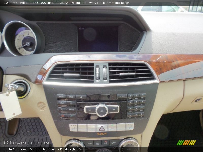 Dolomite Brown Metallic / Almond Beige 2013 Mercedes-Benz C 300 4Matic Luxury