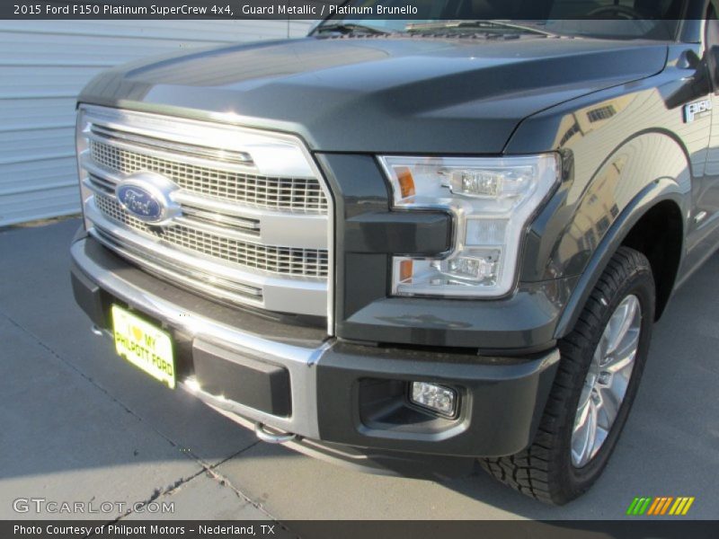 Guard Metallic / Platinum Brunello 2015 Ford F150 Platinum SuperCrew 4x4