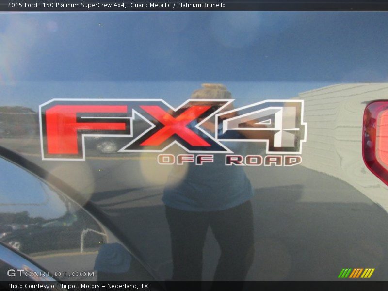 Guard Metallic / Platinum Brunello 2015 Ford F150 Platinum SuperCrew 4x4