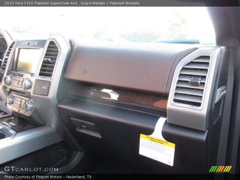 Guard Metallic / Platinum Brunello 2015 Ford F150 Platinum SuperCrew 4x4
