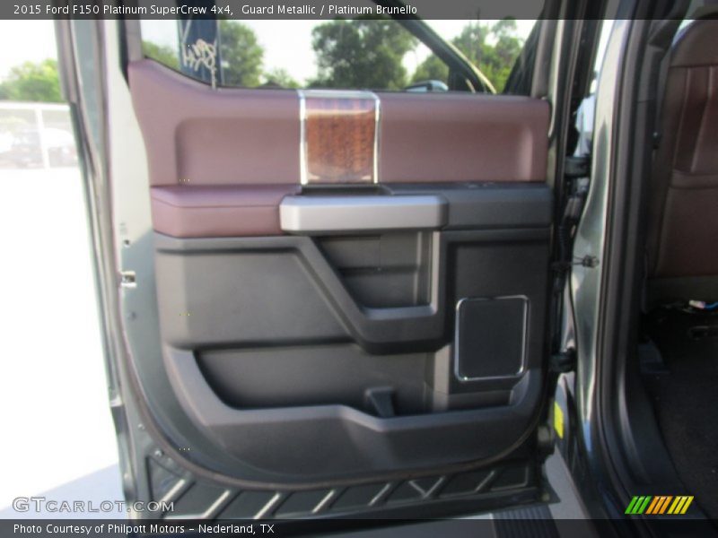 Guard Metallic / Platinum Brunello 2015 Ford F150 Platinum SuperCrew 4x4