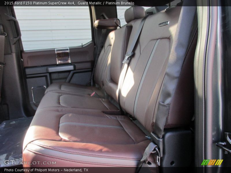 Guard Metallic / Platinum Brunello 2015 Ford F150 Platinum SuperCrew 4x4
