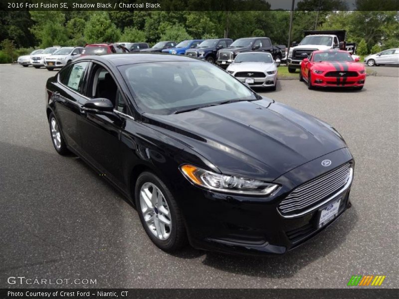 Shadow Black / Charcoal Black 2016 Ford Fusion SE