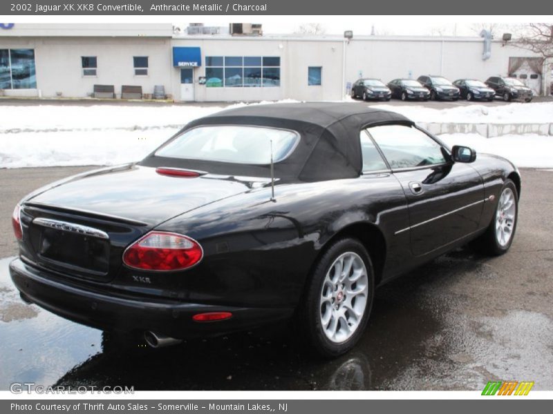 Anthracite Metallic / Charcoal 2002 Jaguar XK XK8 Convertible