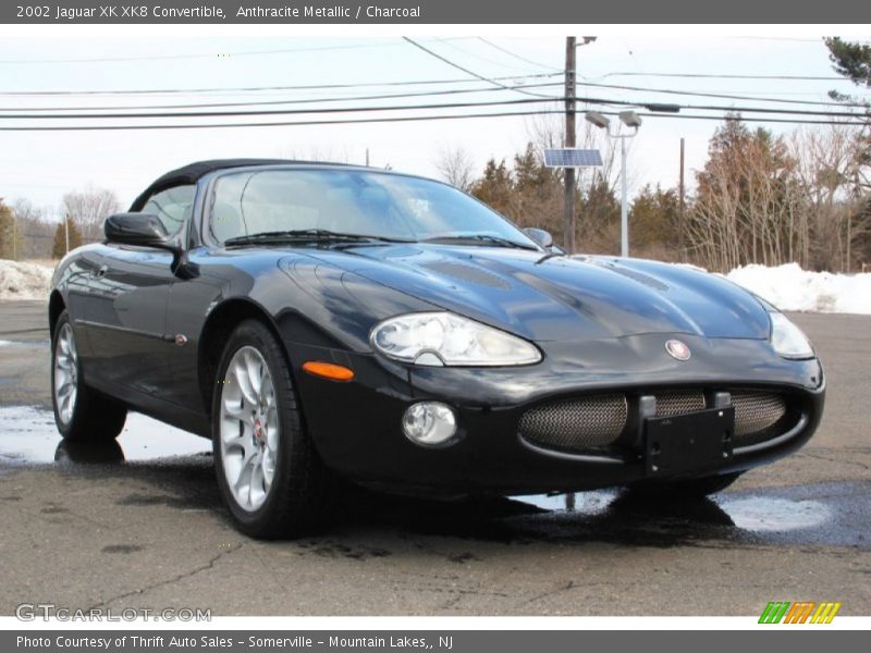 Front 3/4 View of 2002 XK XK8 Convertible