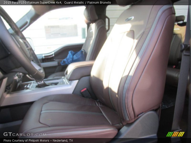 Guard Metallic / Platinum Brunello 2015 Ford F150 Platinum SuperCrew 4x4