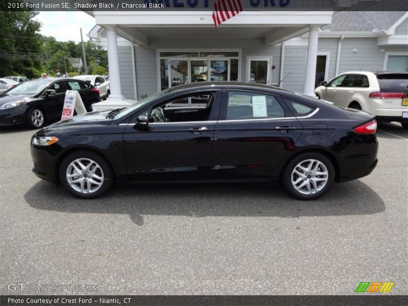 Shadow Black / Charcoal Black 2016 Ford Fusion SE