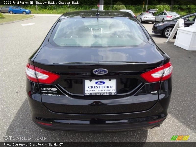 Shadow Black / Charcoal Black 2016 Ford Fusion SE