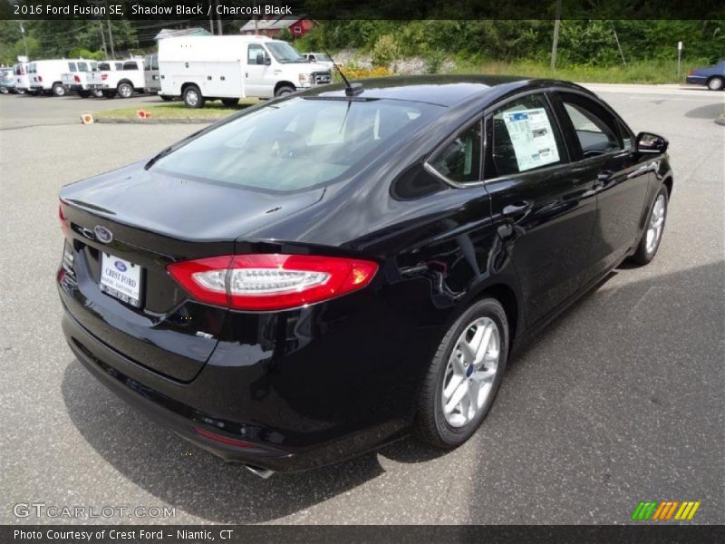 Shadow Black / Charcoal Black 2016 Ford Fusion SE