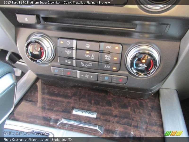 Guard Metallic / Platinum Brunello 2015 Ford F150 Platinum SuperCrew 4x4