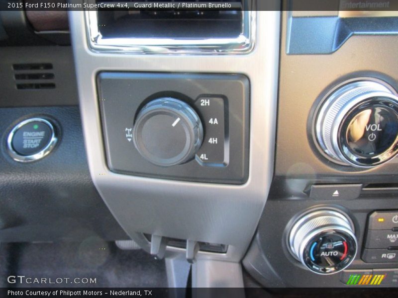 Guard Metallic / Platinum Brunello 2015 Ford F150 Platinum SuperCrew 4x4