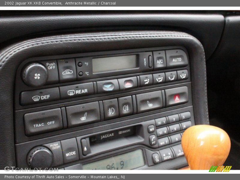 Anthracite Metallic / Charcoal 2002 Jaguar XK XK8 Convertible