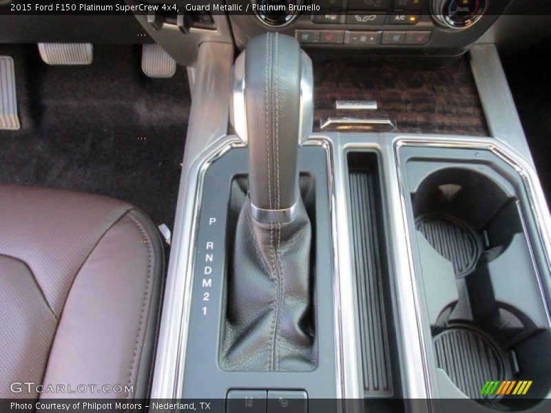 Guard Metallic / Platinum Brunello 2015 Ford F150 Platinum SuperCrew 4x4
