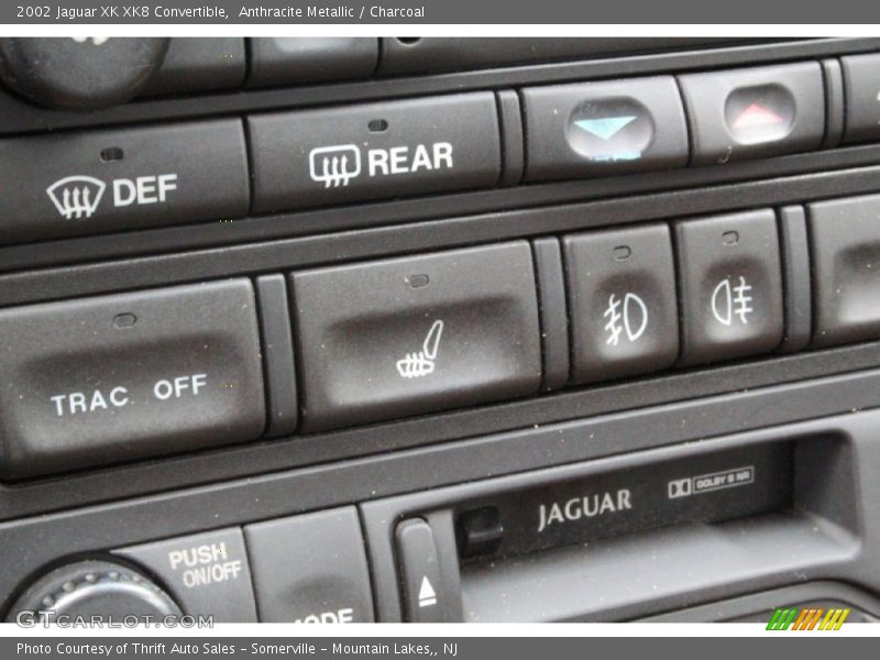Anthracite Metallic / Charcoal 2002 Jaguar XK XK8 Convertible