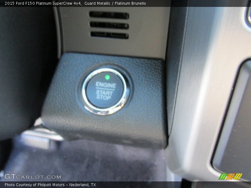 Guard Metallic / Platinum Brunello 2015 Ford F150 Platinum SuperCrew 4x4